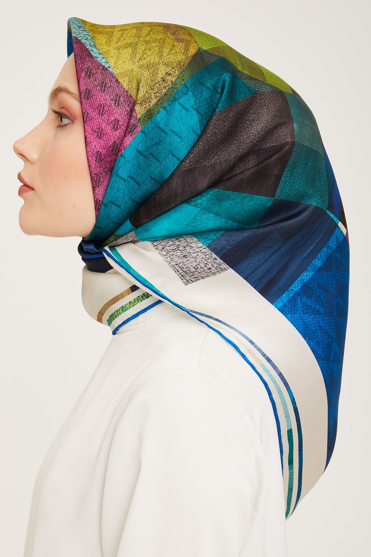 Armine Spring Armine Darwin Modern Silk Scarf #3 – HijabPlanet Co.
