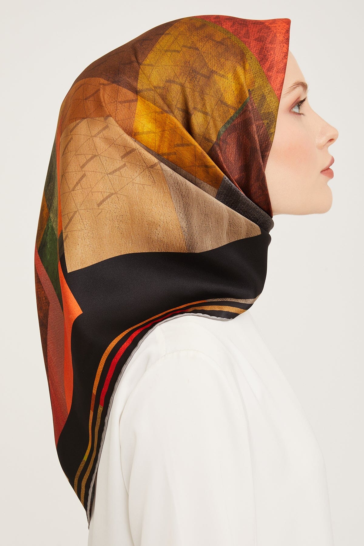 Armine Darwin Modern Silk Scarf #33 Silk Hijabs,Armine Armine 