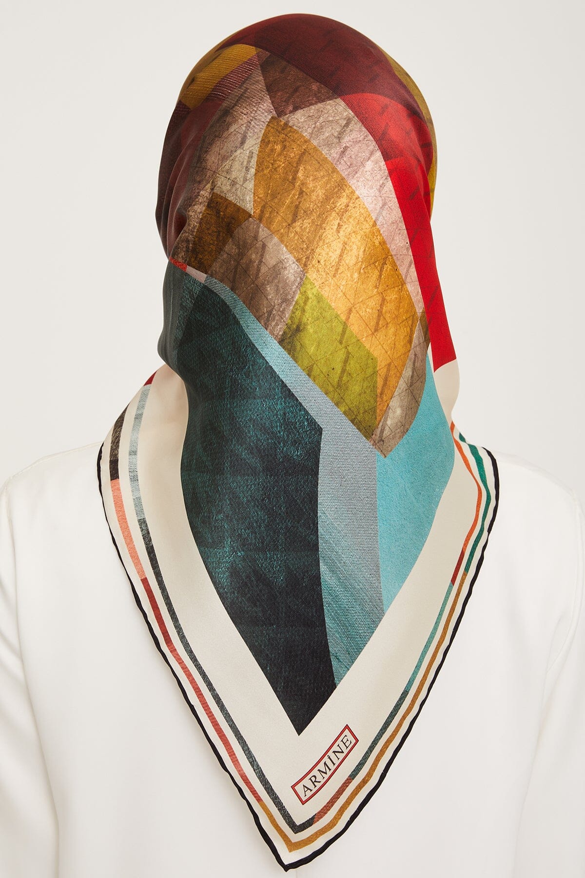 Armine Darwin Modern Silk Scarf #36 Silk Hijabs,Armine Armine 