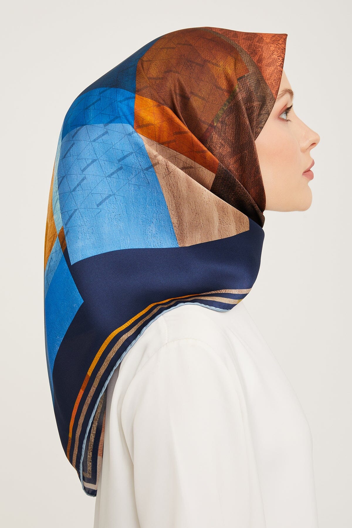 Armine Darwin Modern Silk Scarf #4 Silk Hijabs,Armine Armine 