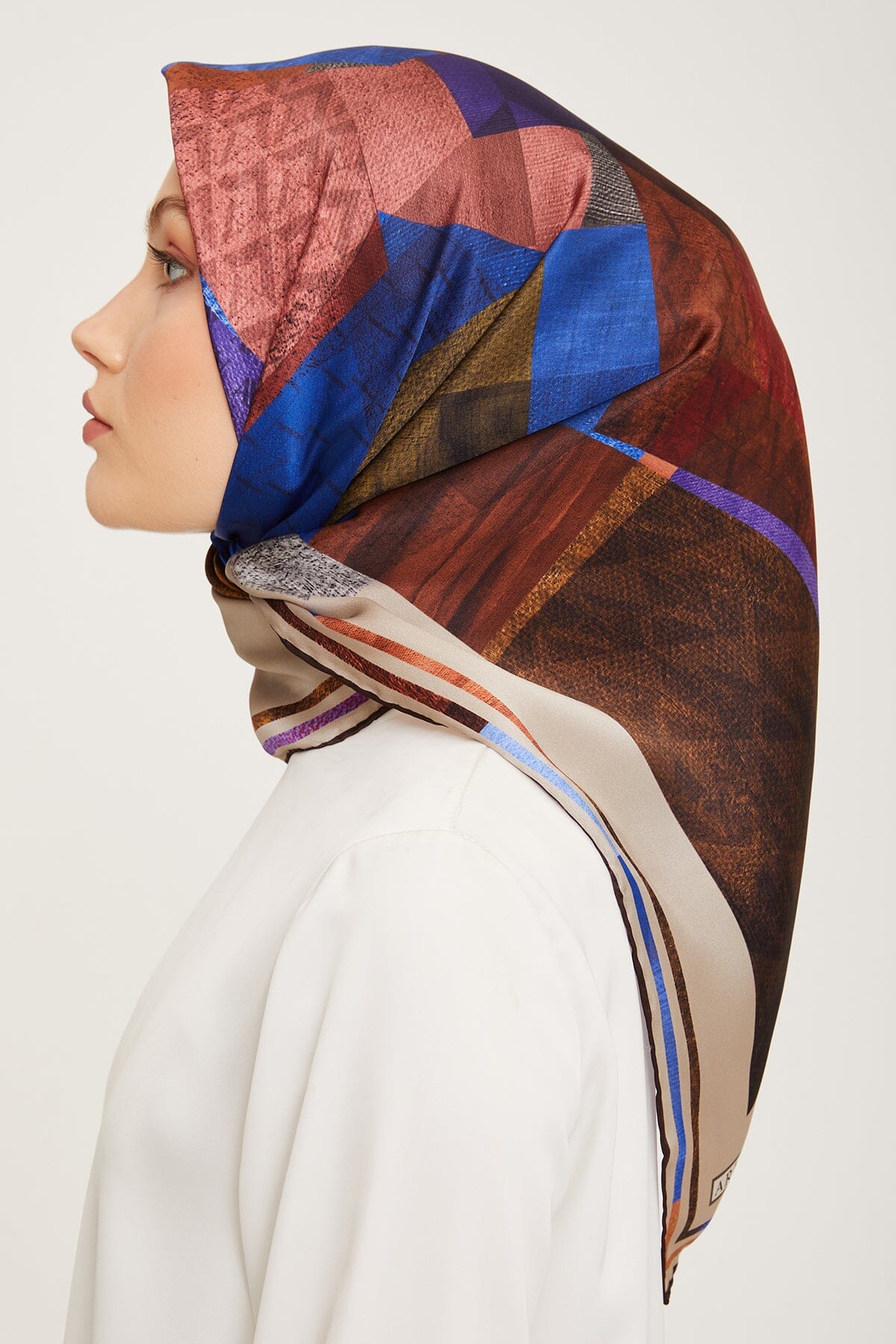 Armine Darwin Modern Silk Scarf #51 Silk Hijabs,Armine Armine 