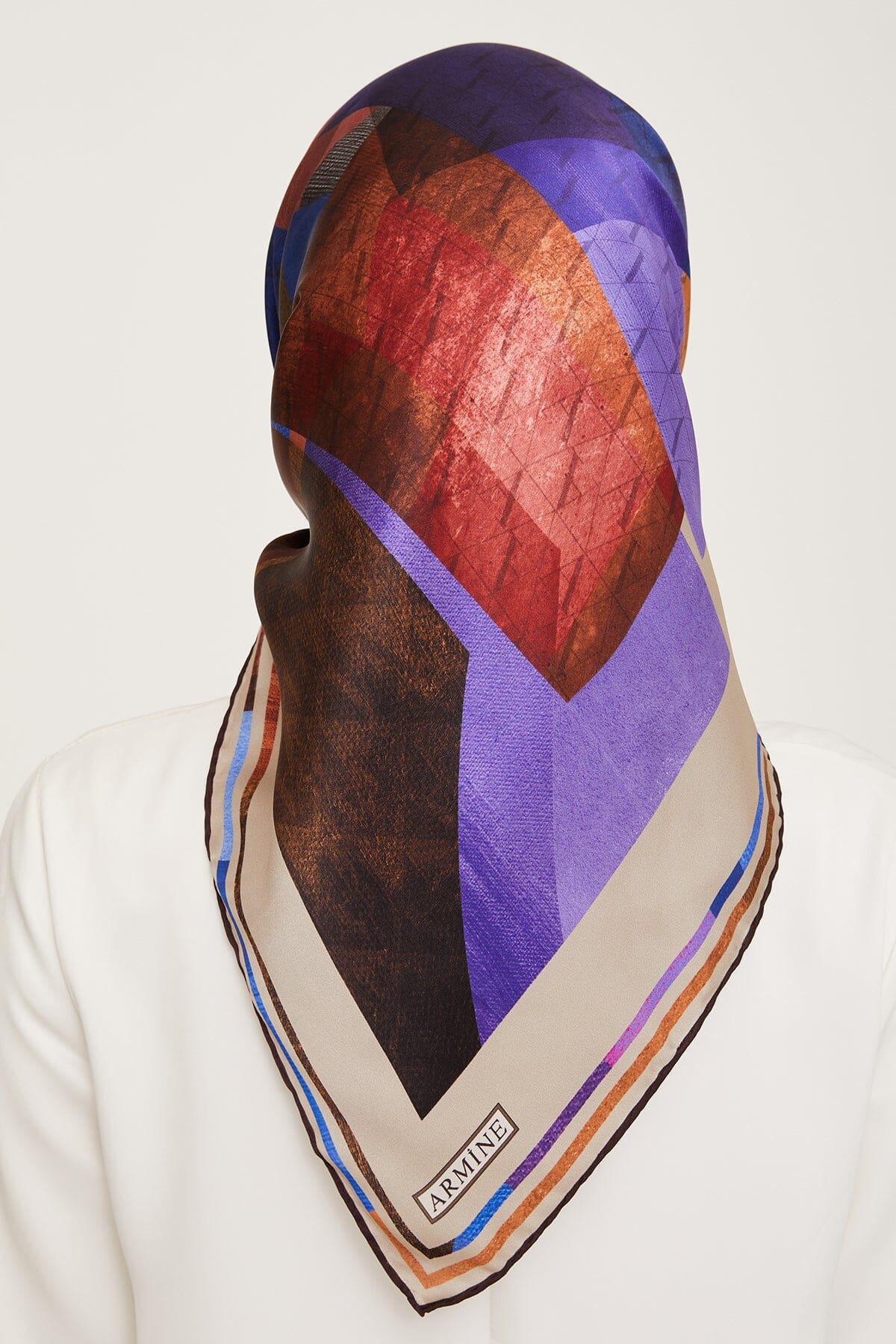 Armine Darwin Modern Silk Scarf #51 Silk Hijabs,Armine Armine 