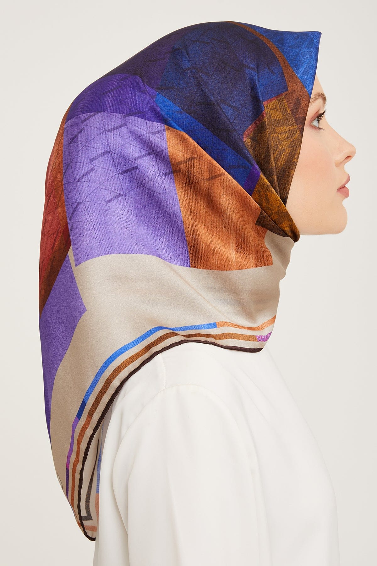 Armine Darwin Modern Silk Scarf #51 Silk Hijabs,Armine Armine 