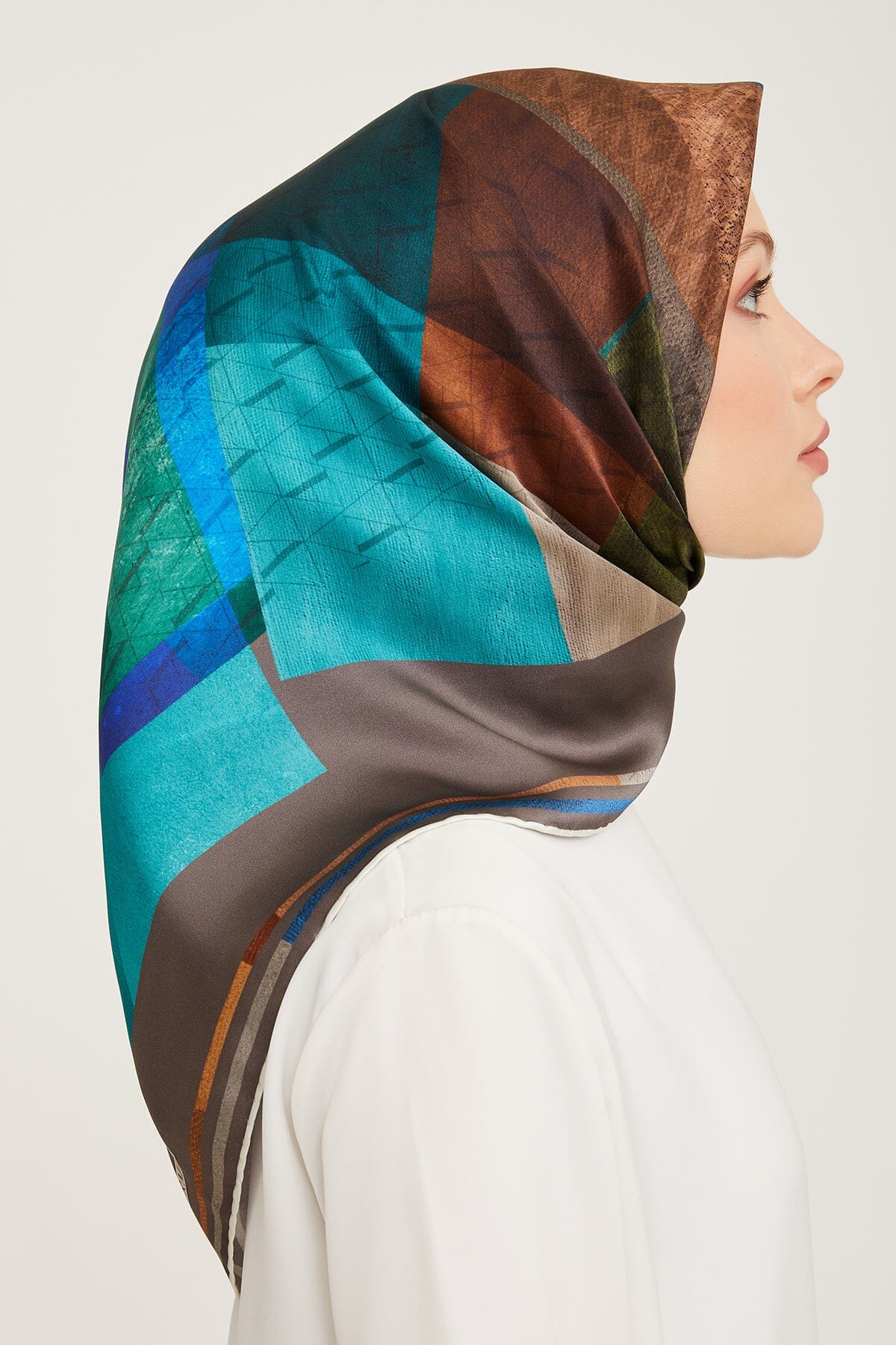 Armine Darwin Modern Silk Scarf #52 Silk Hijabs,Armine Armine 