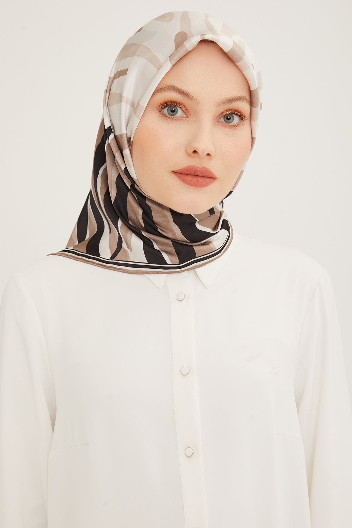 Armine Dayang Silk Twill Scarf #4 Silk Hijabs,Armine Armine 