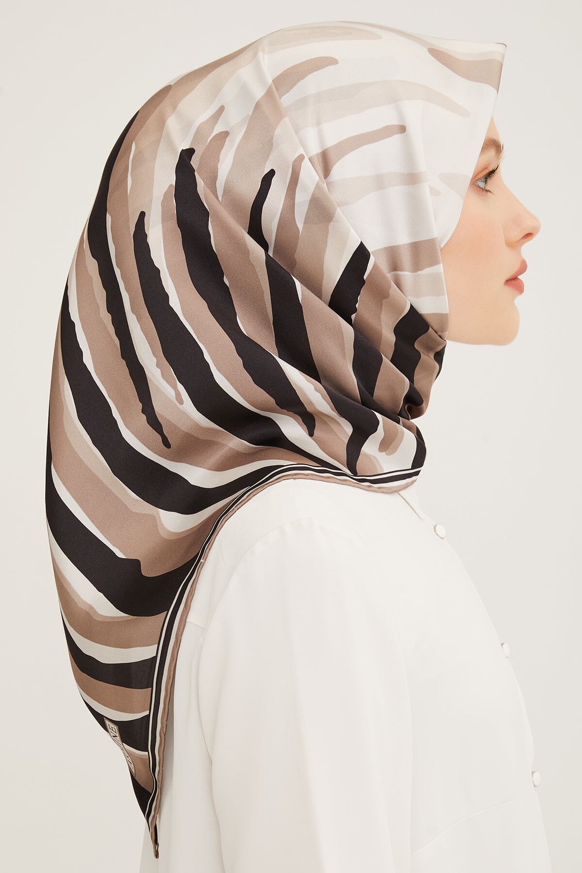 Armine Dayang Silk Twill Scarf #4 Silk Hijabs,Armine Armine 