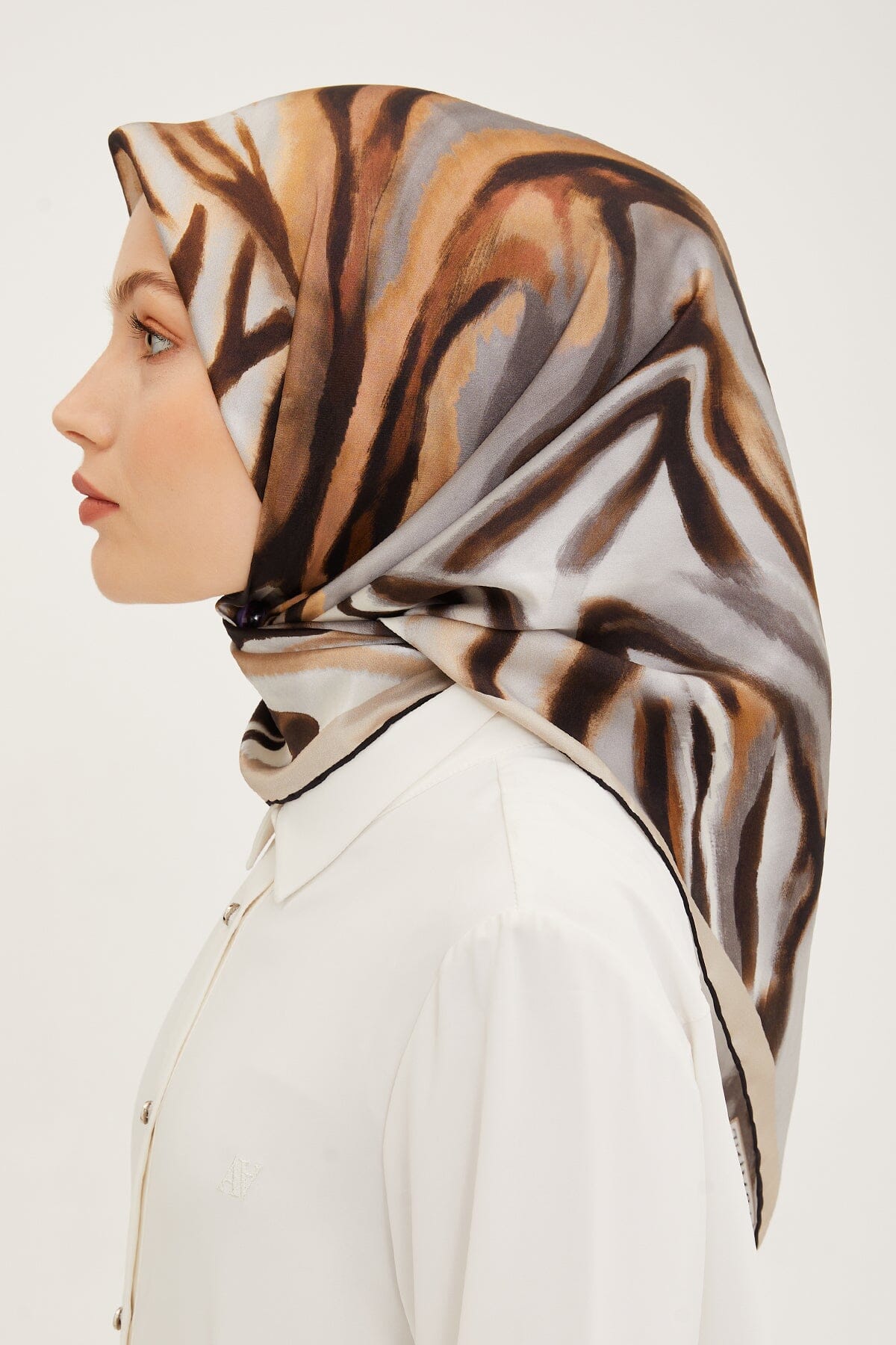 Armine Denali Silk Hair Wrap #2 Silk Hijabs,Armine Armine 