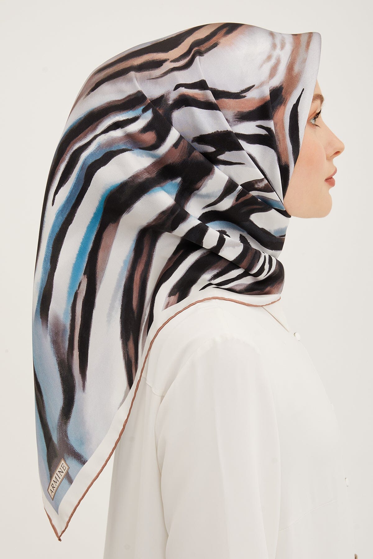Armine Denali Silk Hair Wrap #50 Silk Hijabs,Armine Armine 