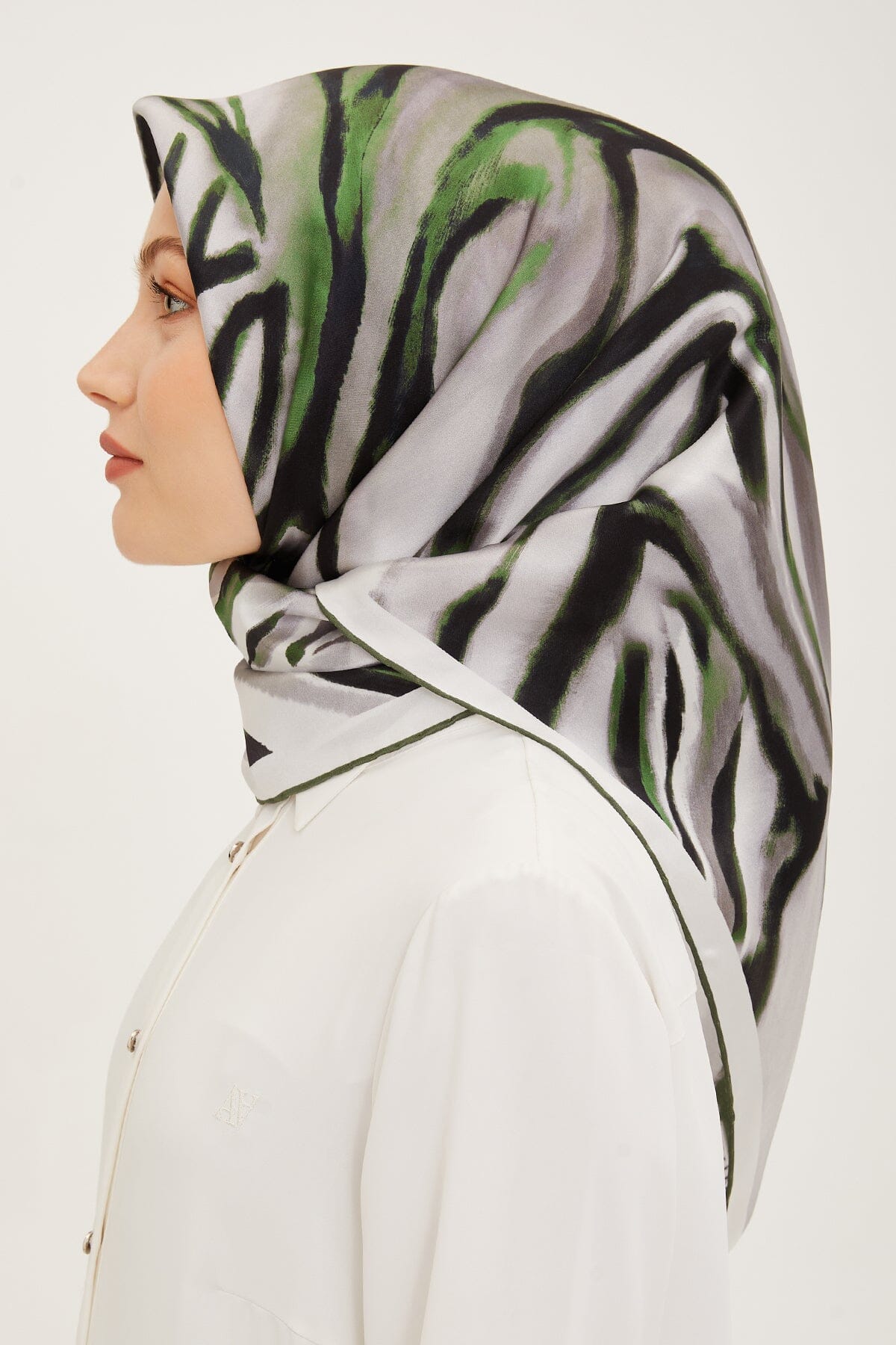 Armine Denali Silk Hair Wrap #52 Silk Hijabs,Armine Armine 