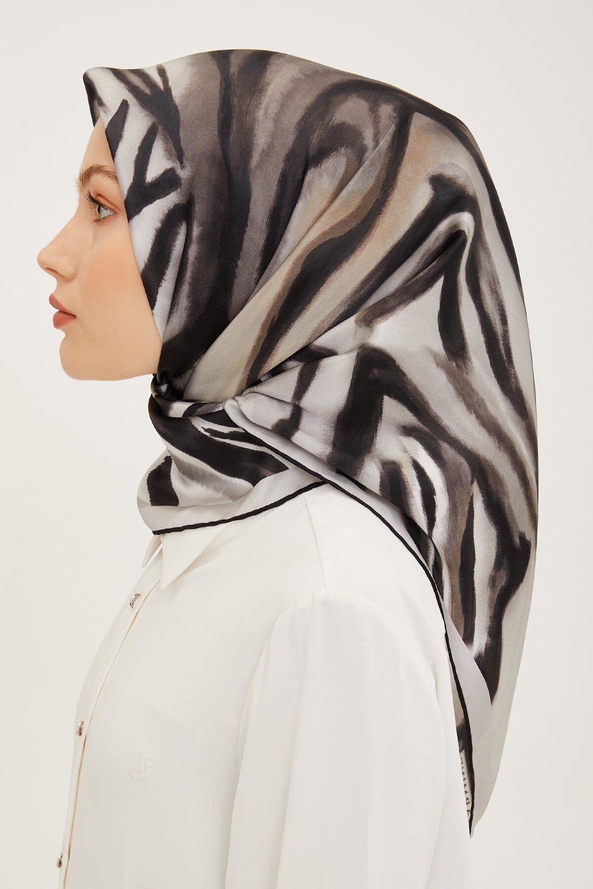 Armine Denali Silk Hair Wrap #9 Silk Hijabs,Armine Armine 
