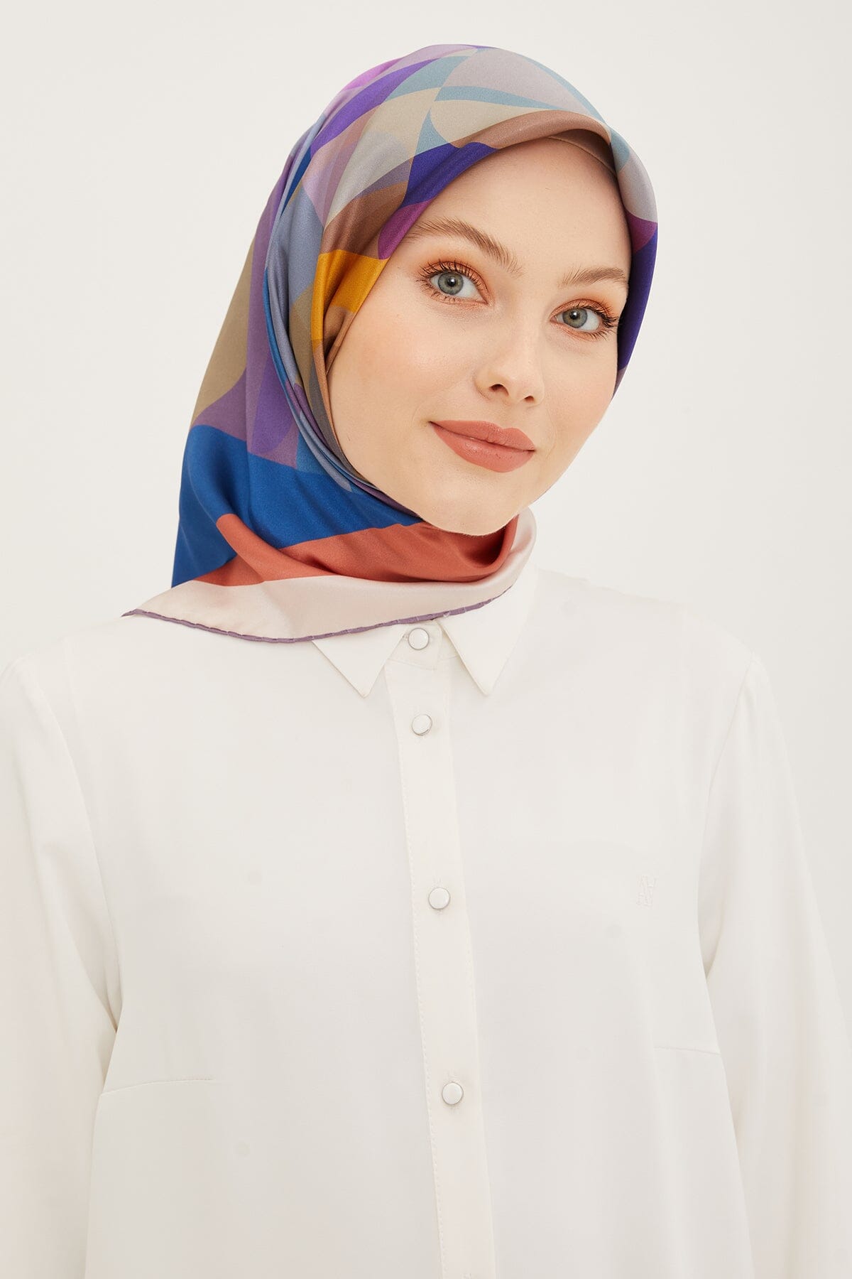 Armine Echo Modern Silk Scarf #34 Silk Hijabs,Armine Armine 