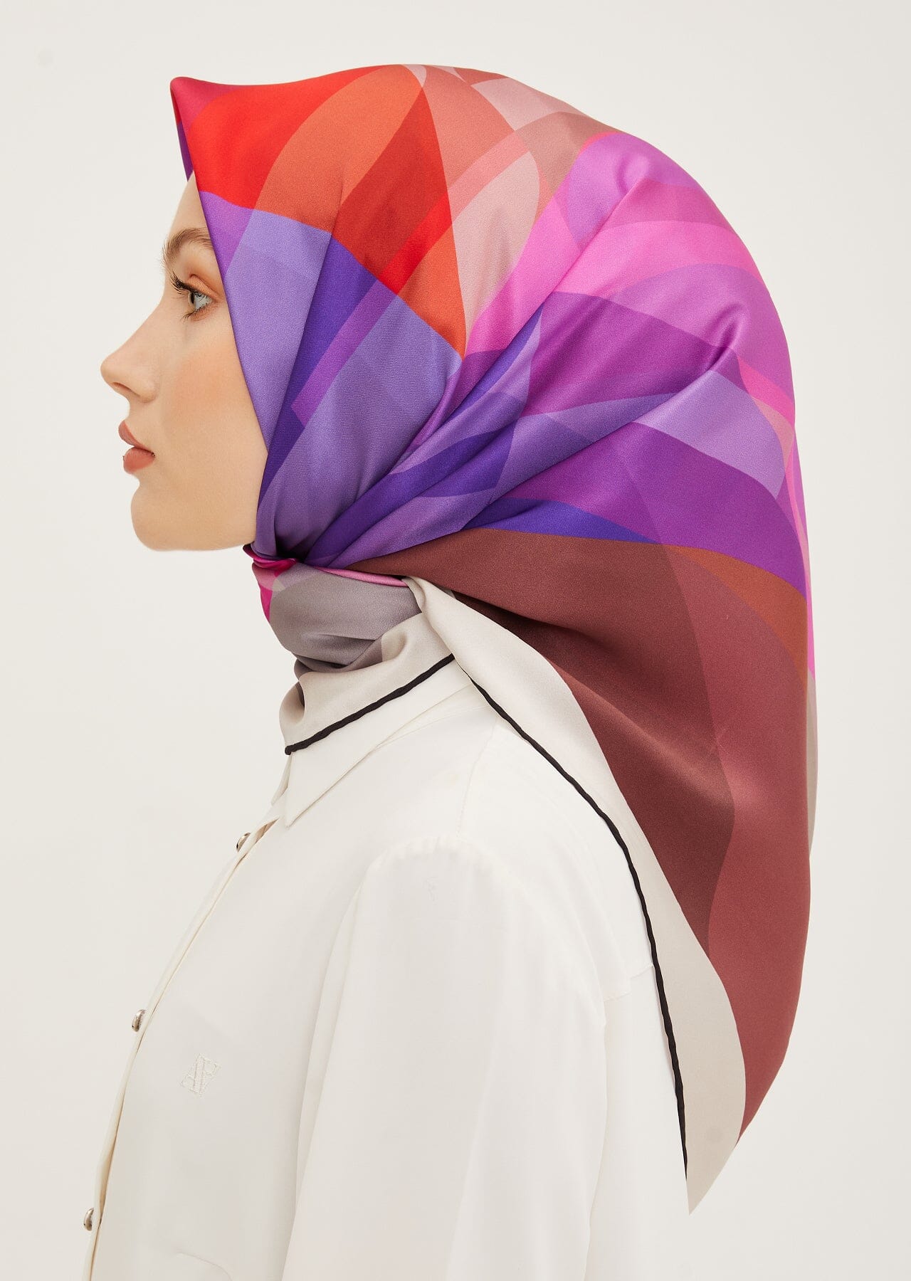 Armine Echo Modern Silk Scarf #52 Silk Hijabs,Armine Armine 