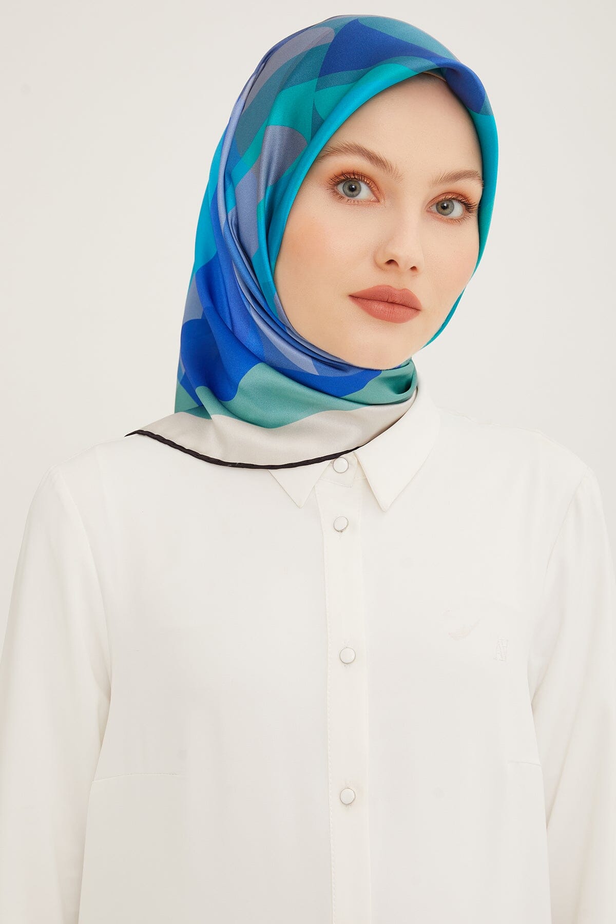 Armine Echo Modern Silk Scarf #53 Silk Hijabs,Armine Armine 