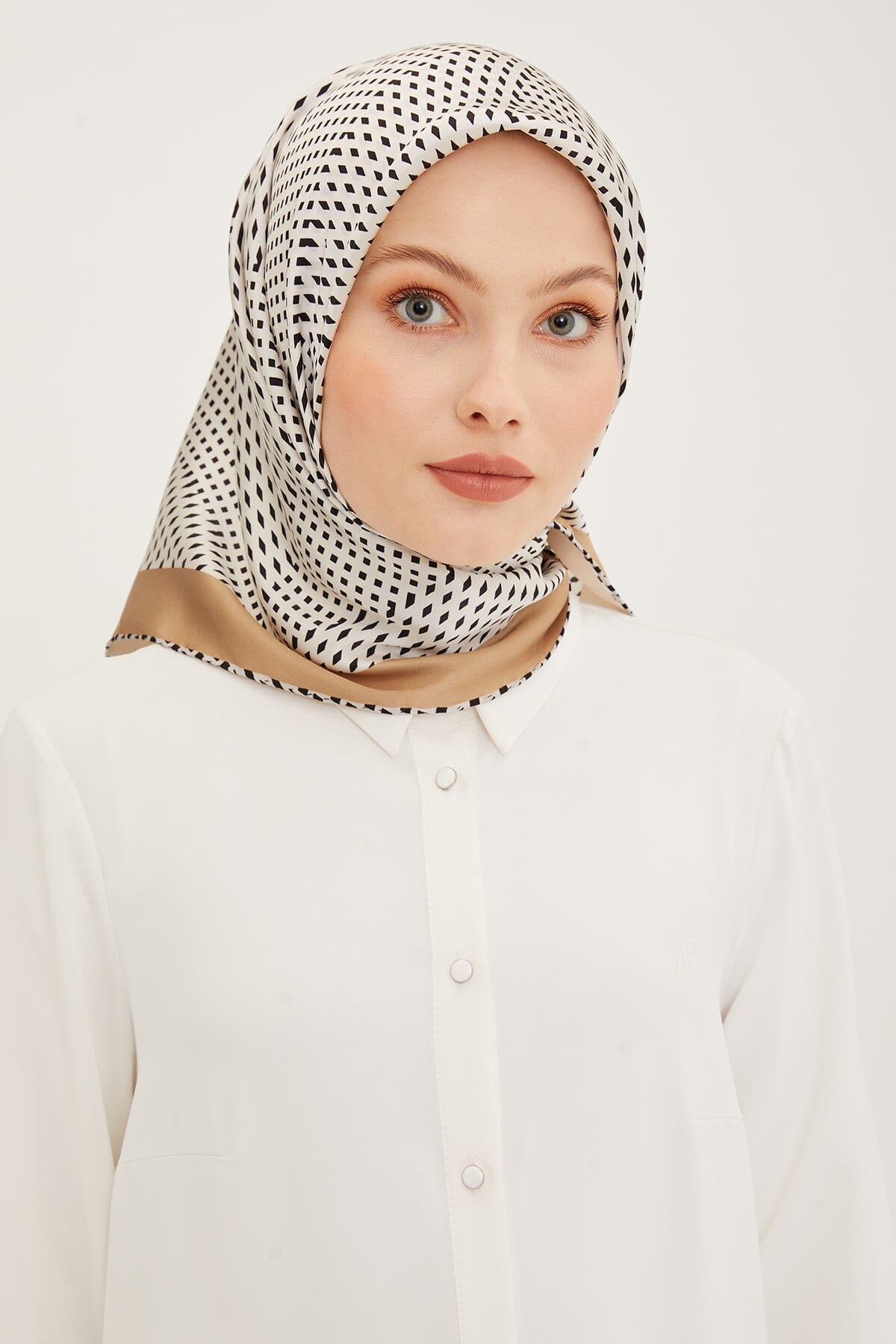 Armine Elegant Silk Twill Scarf #35 Silk Hijabs,Armine Armine 