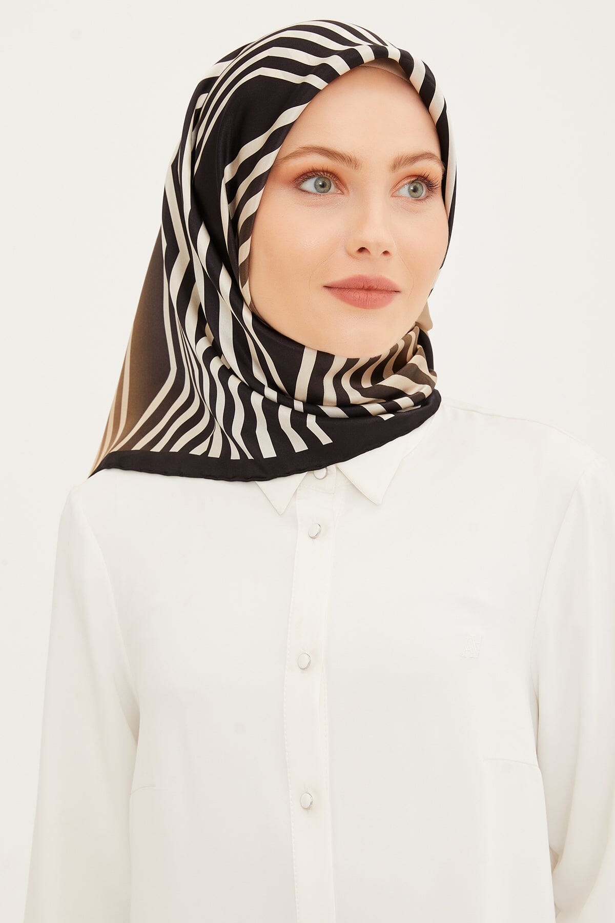 Armine Elyssa Square Silk Scarf #34 Silk Hijabs,Armine Armine 