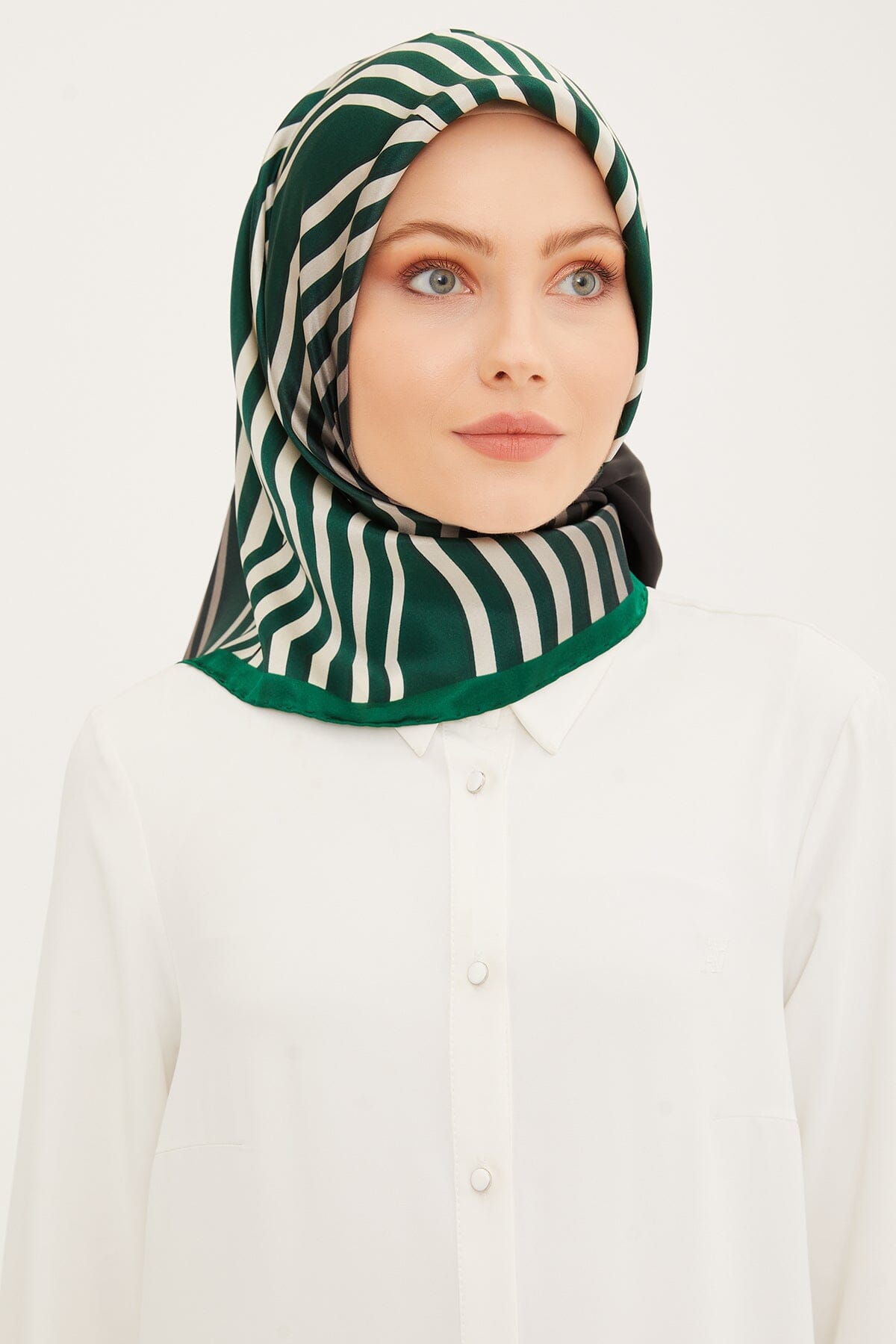 Armine Elyssa Square Silk Scarf #4 Silk Hijabs,Armine Armine 