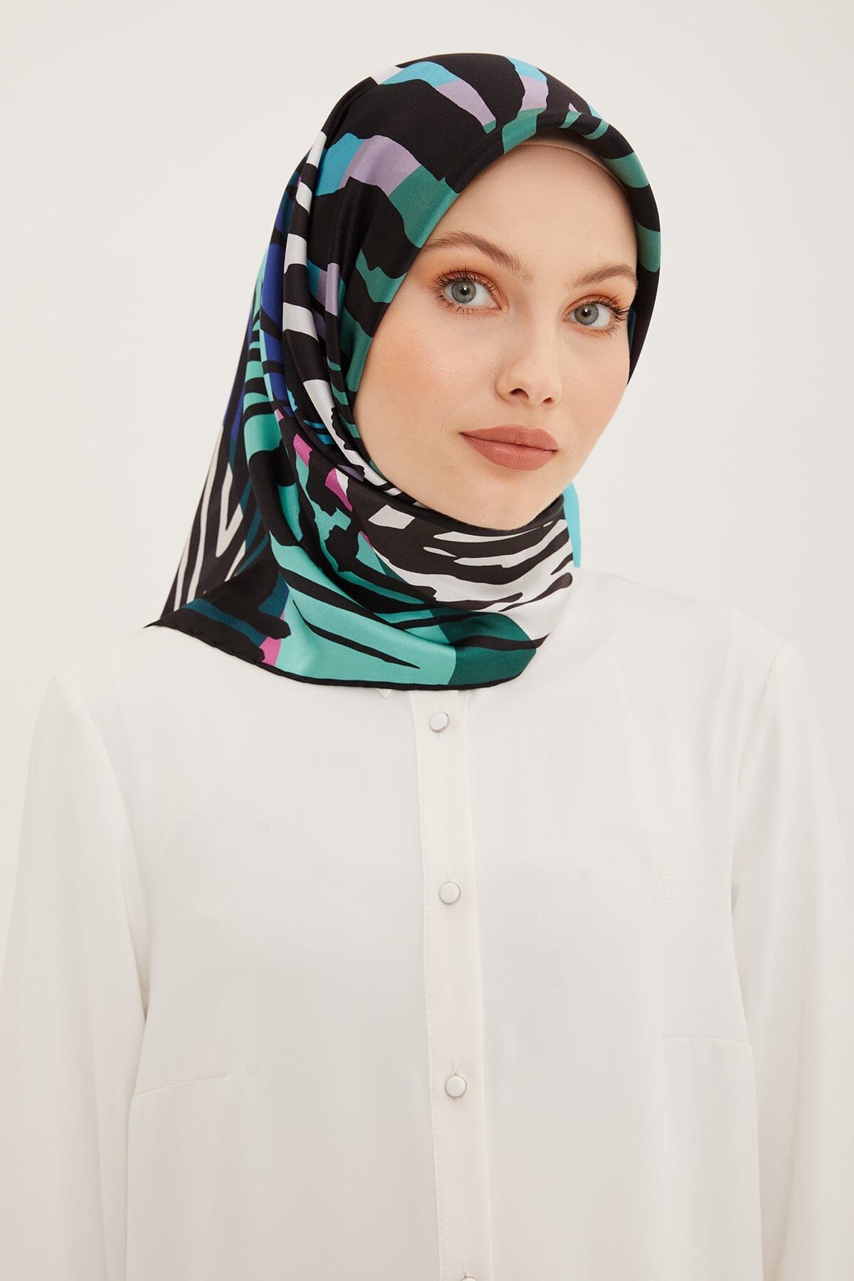 Armine Empower Women Silk Scarf #50 – HijabPlanet Co.