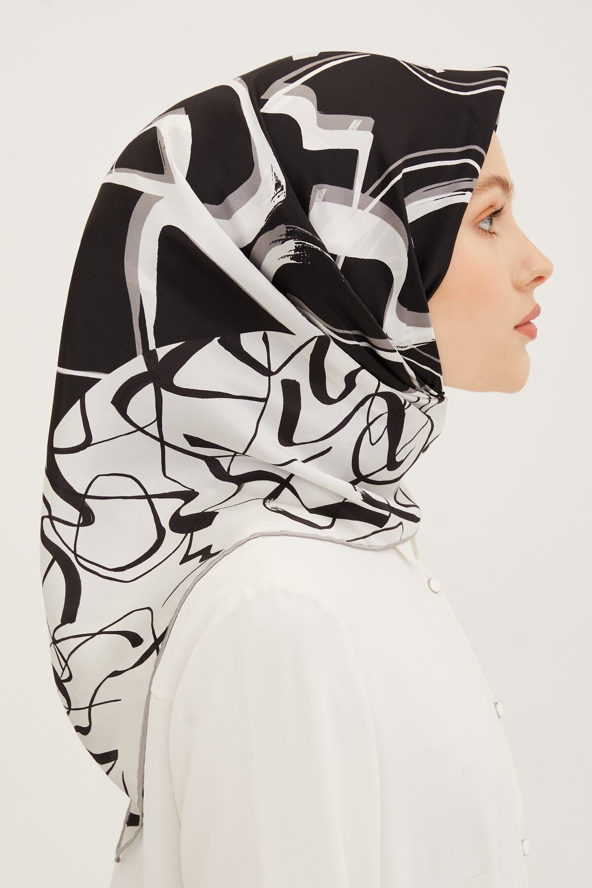 Armine Ezra Silk Twill Scarf #1 Silk Hijabs,Armine Armine 