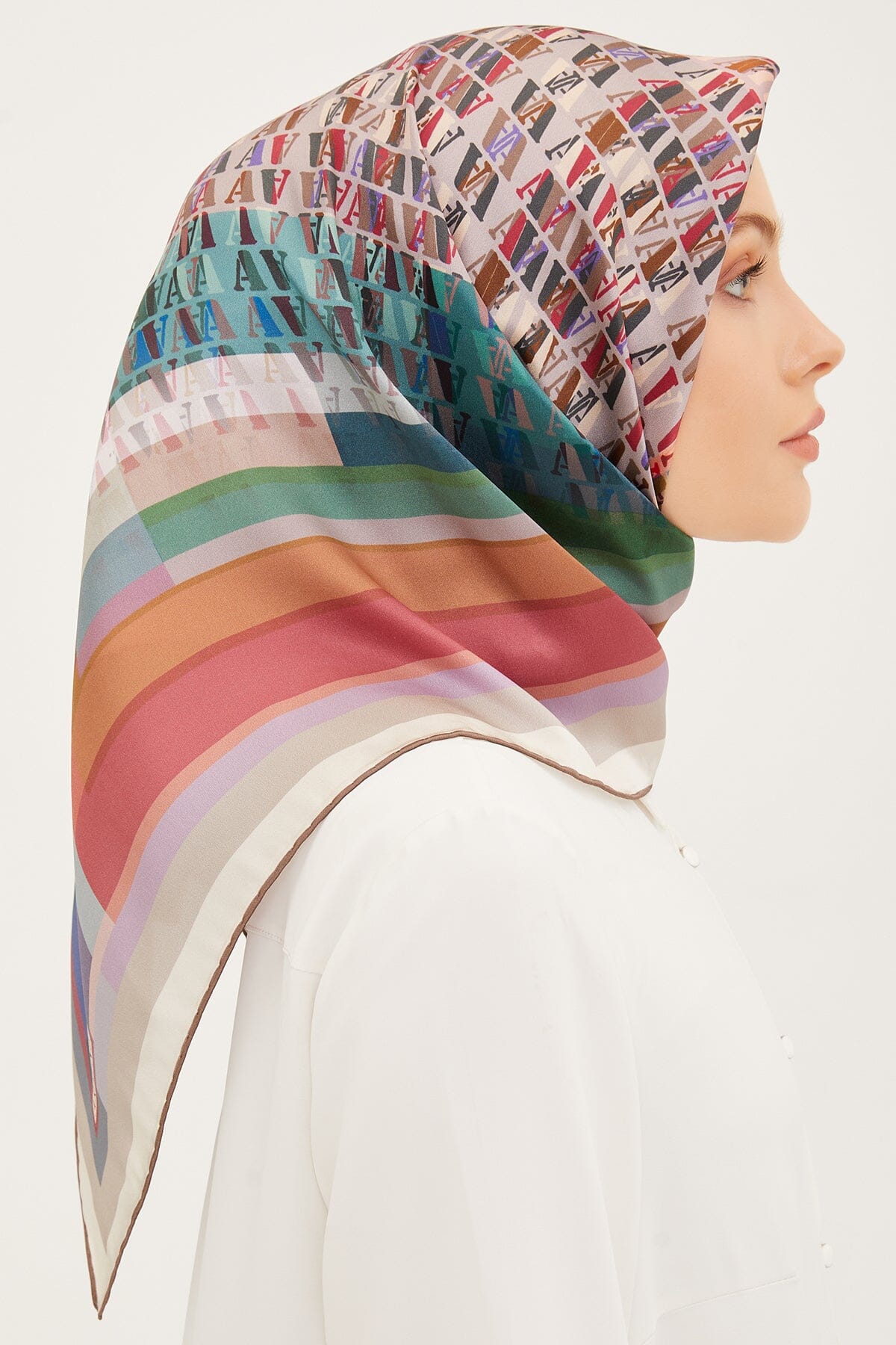Armine Farah Modern Silk Scarf #2 Silk Hijabs,Armine Armine 