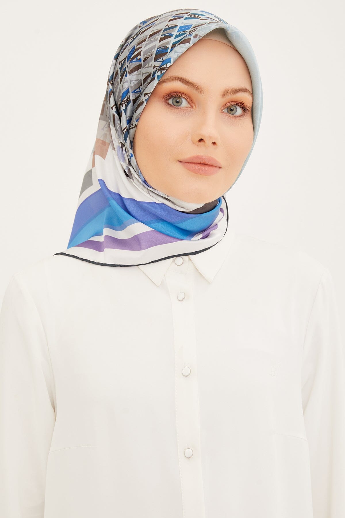 Armine Farah Modern Silk Scarf #29 Silk Hijabs,Armine Armine 