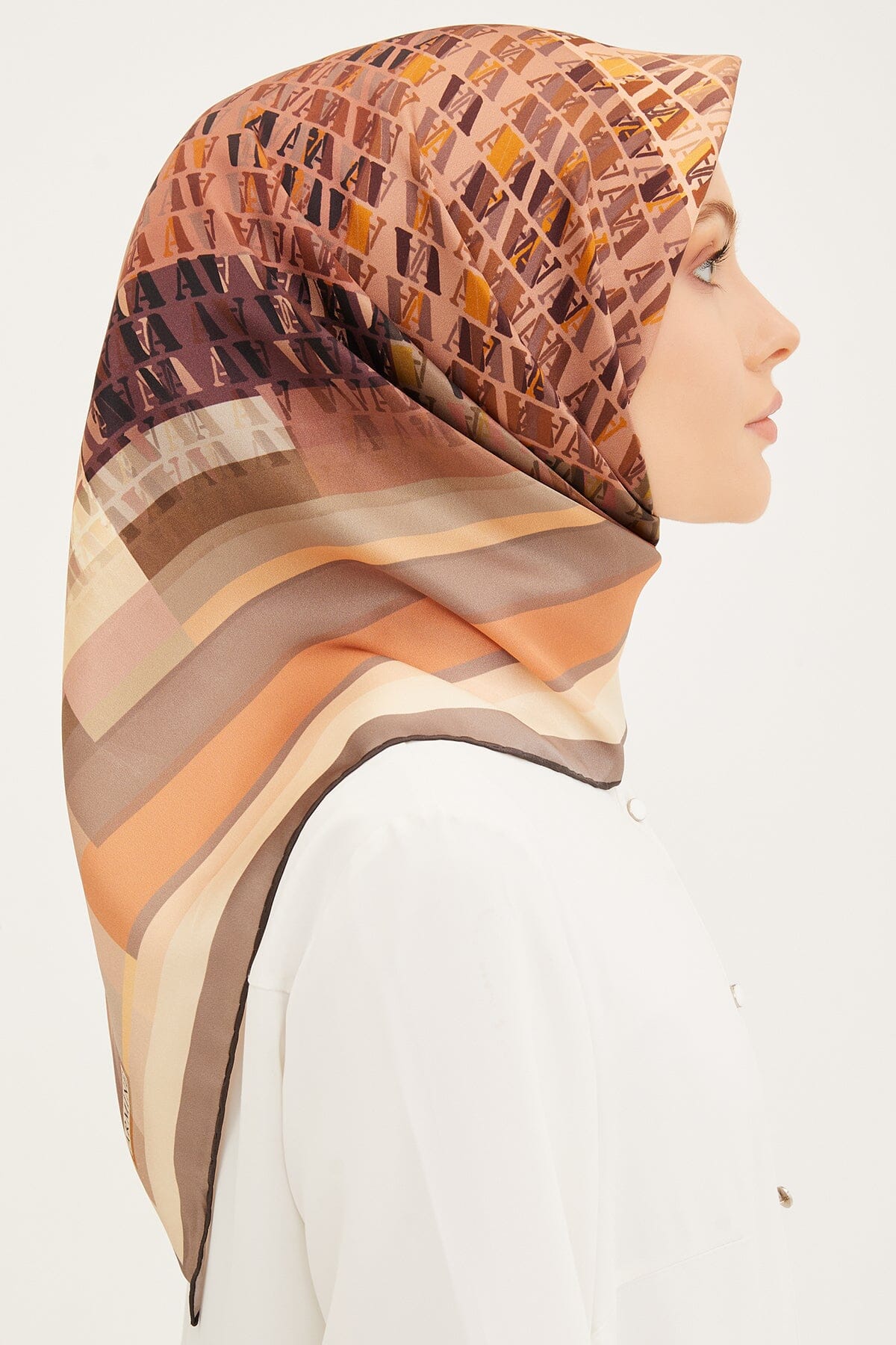 Armine Farah Modern Silk Scarf #3 Silk Hijabs,Armine Armine 