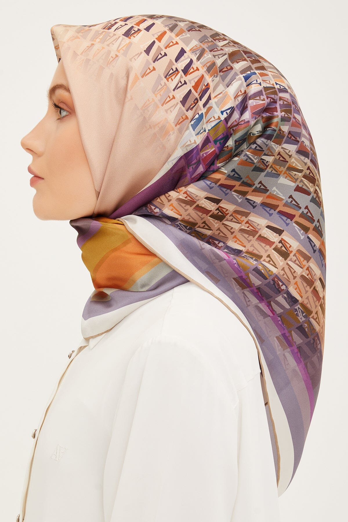 Armine Farah Modern Silk Scarf #31 Silk Hijabs,Armine Armine 