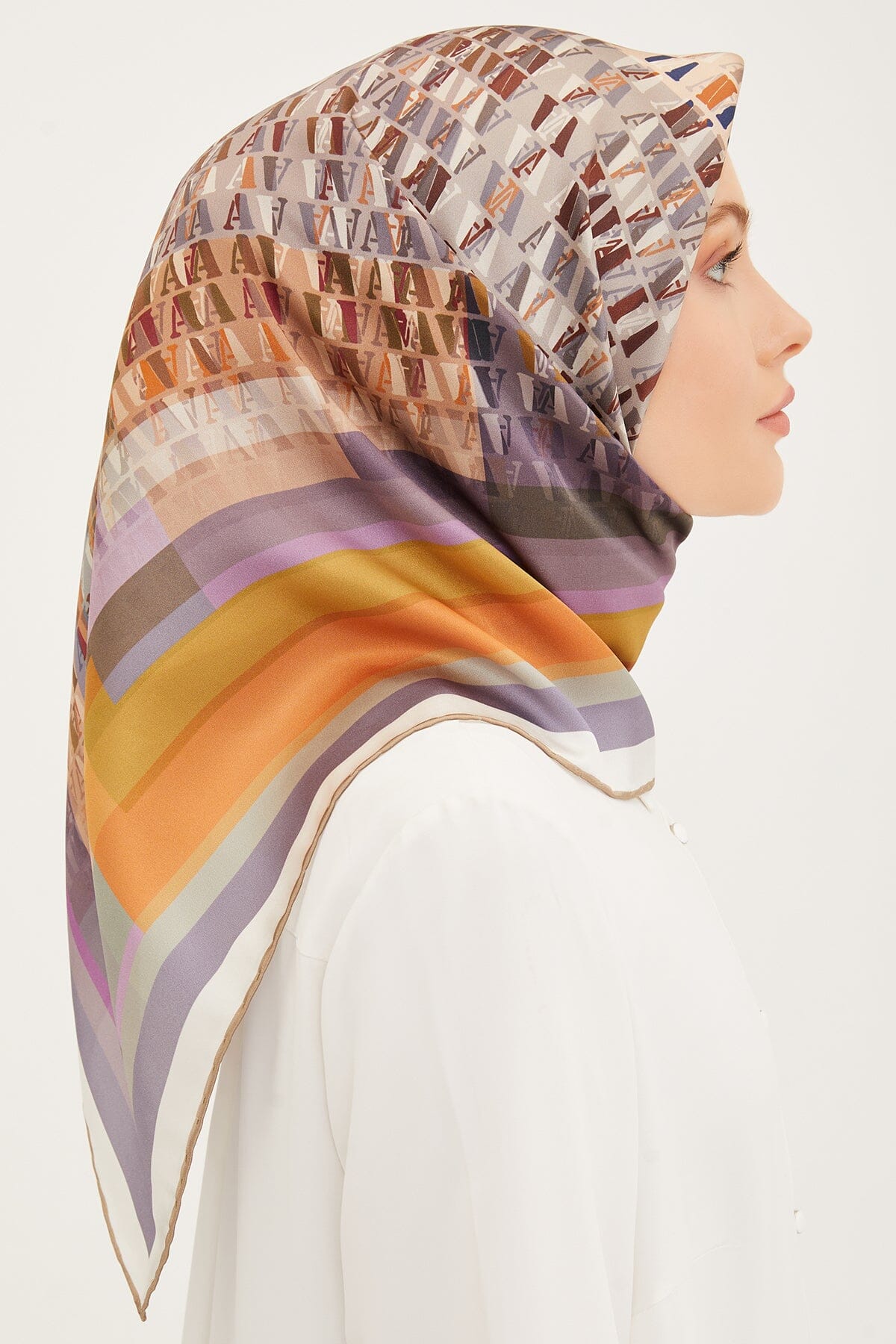 Armine Farah Modern Silk Scarf #31 Silk Hijabs,Armine Armine 
