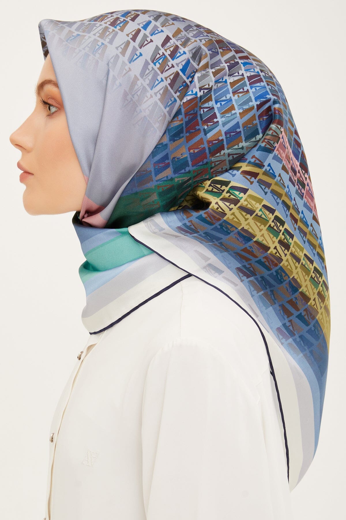 Armine Farah Modern Silk Scarf #50 Silk Hijabs,Armine Armine 