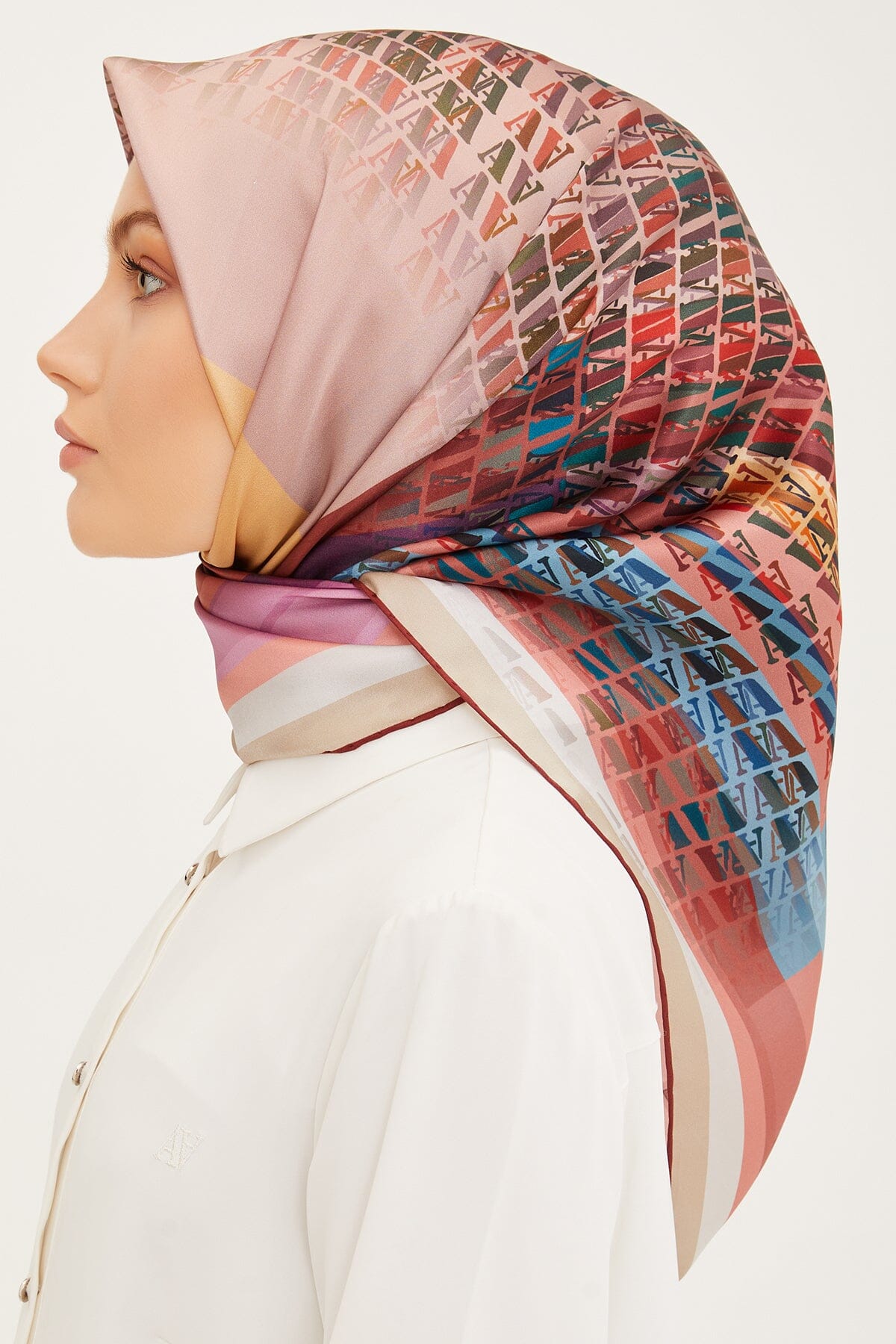 Armine Farah Modern Silk Scarf #52 Silk Hijabs,Armine Armine 