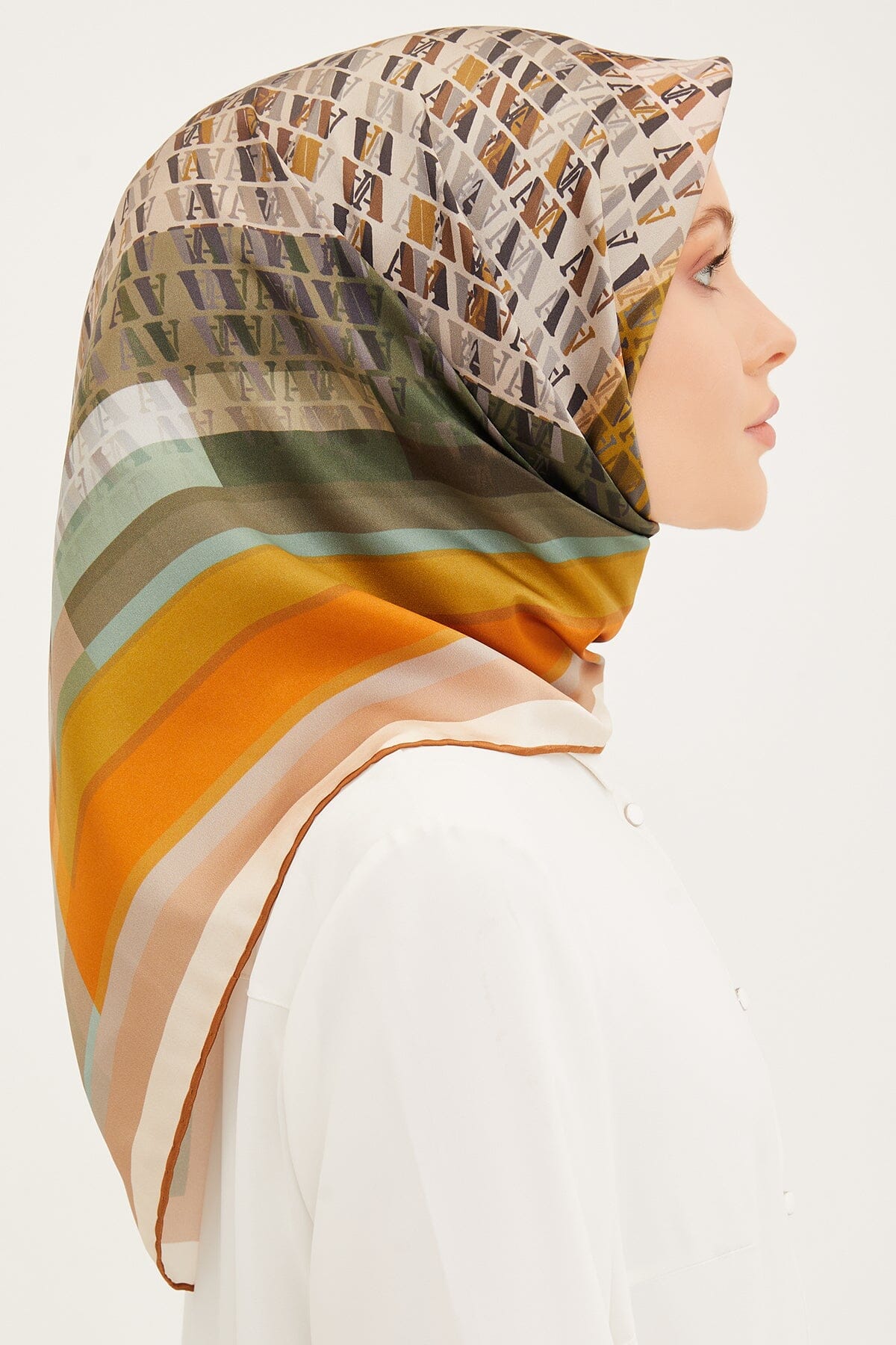 Armine Farah Modern Silk Scarf 