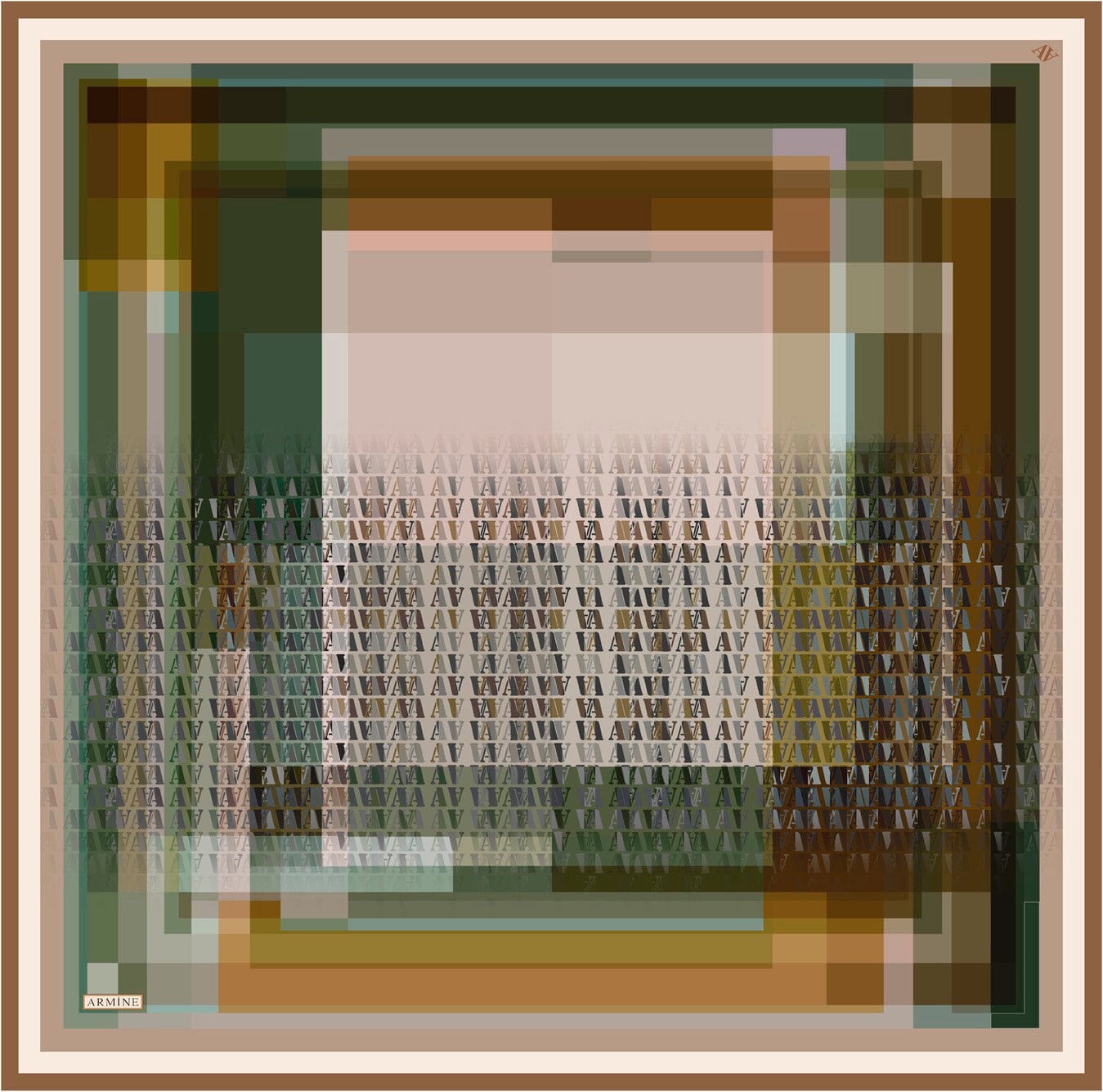 Armine Farah Modern Silk Scarf 