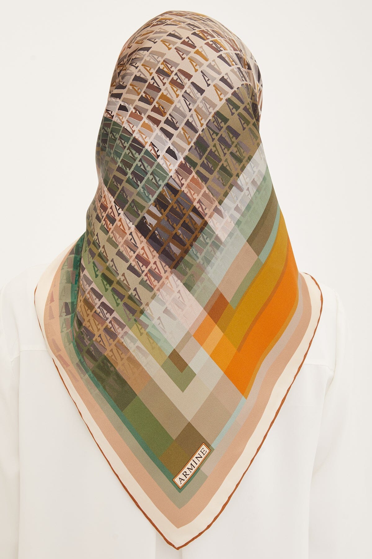 Armine Farah Modern Silk Scarf 