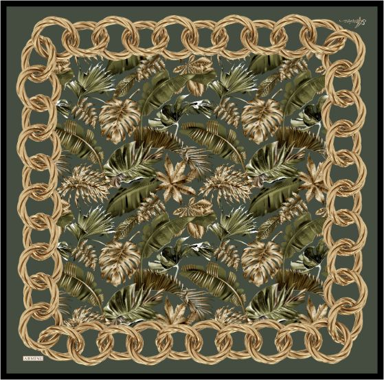 Armine Giovanni Silk Scarf No. 33 Silk Hijabs,Armine Armine 