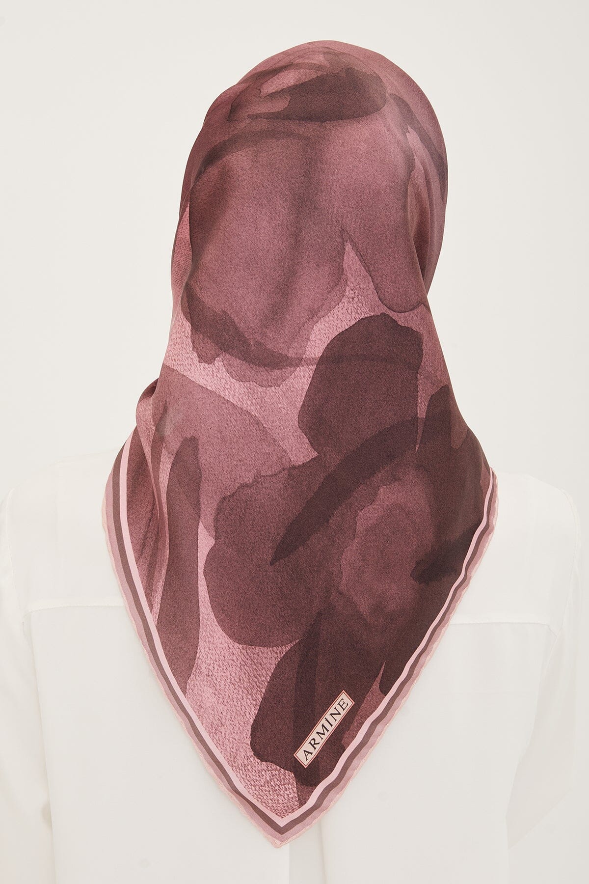 Armine Grace Floral Silk Scarf #2 Silk Hijabs,Armine Armine 