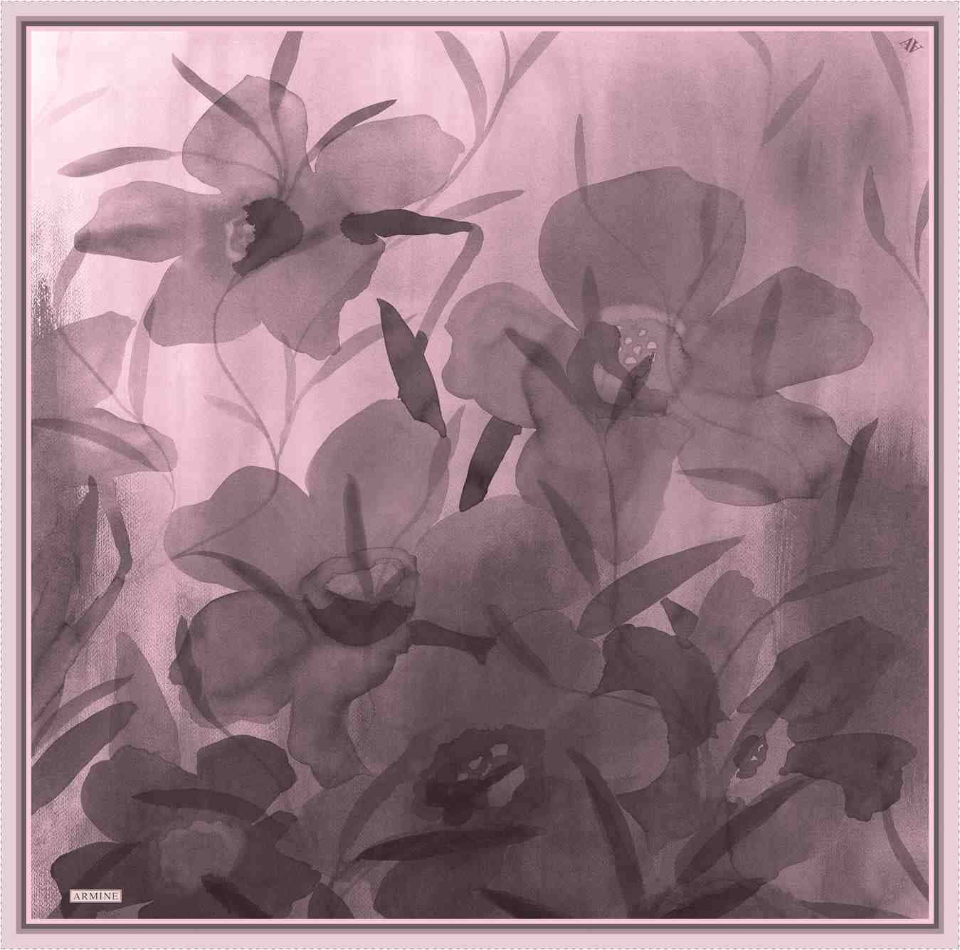 Armine Grace Floral Silk Scarf 