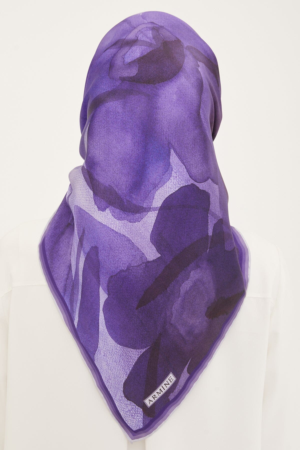Armine Grace Floral Silk Scarf #4 Silk Hijabs,Armine Armine 