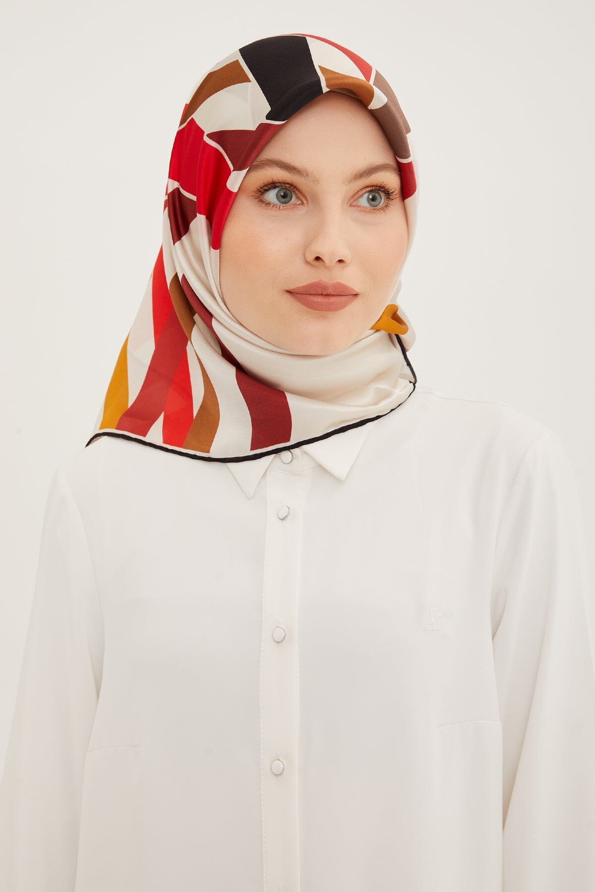 Armine Ines Silk Twill Wrap #2 Silk Hijabs,Armine Armine 
