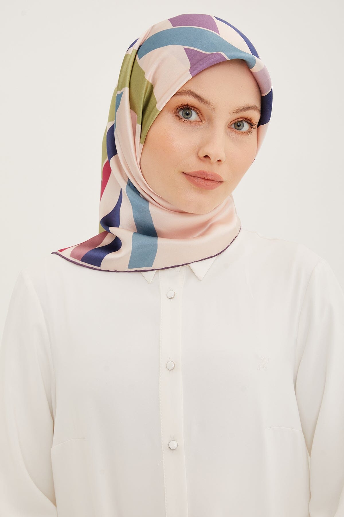 Armine Ines Silk Twill Wrap #36 Silk Hijabs,Armine Armine 