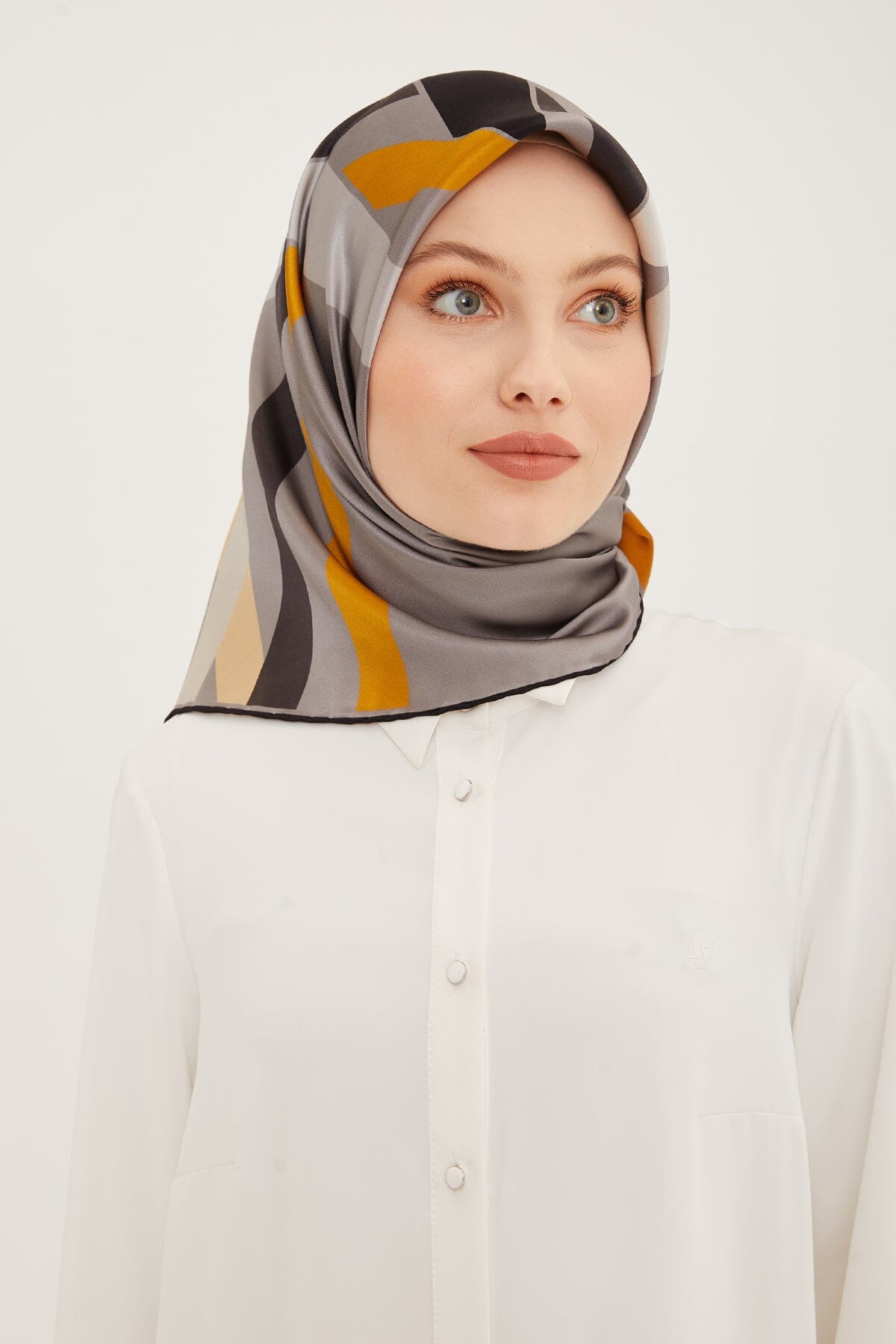 Armine Ines Silk Twill Wrap #55 Silk Hijabs,Armine Armine 