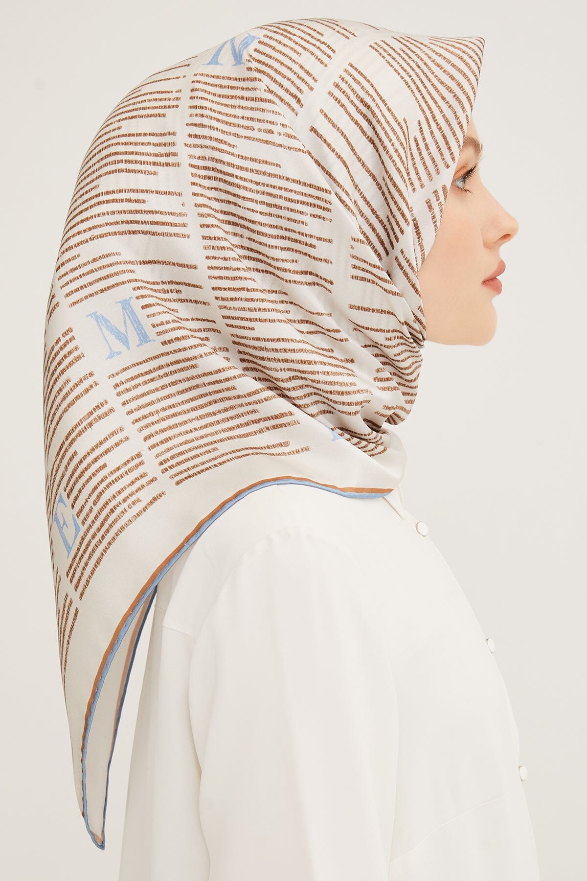 Armine Insta Silk Twill Scarf #2 Silk Hijabs,Armine Armine 