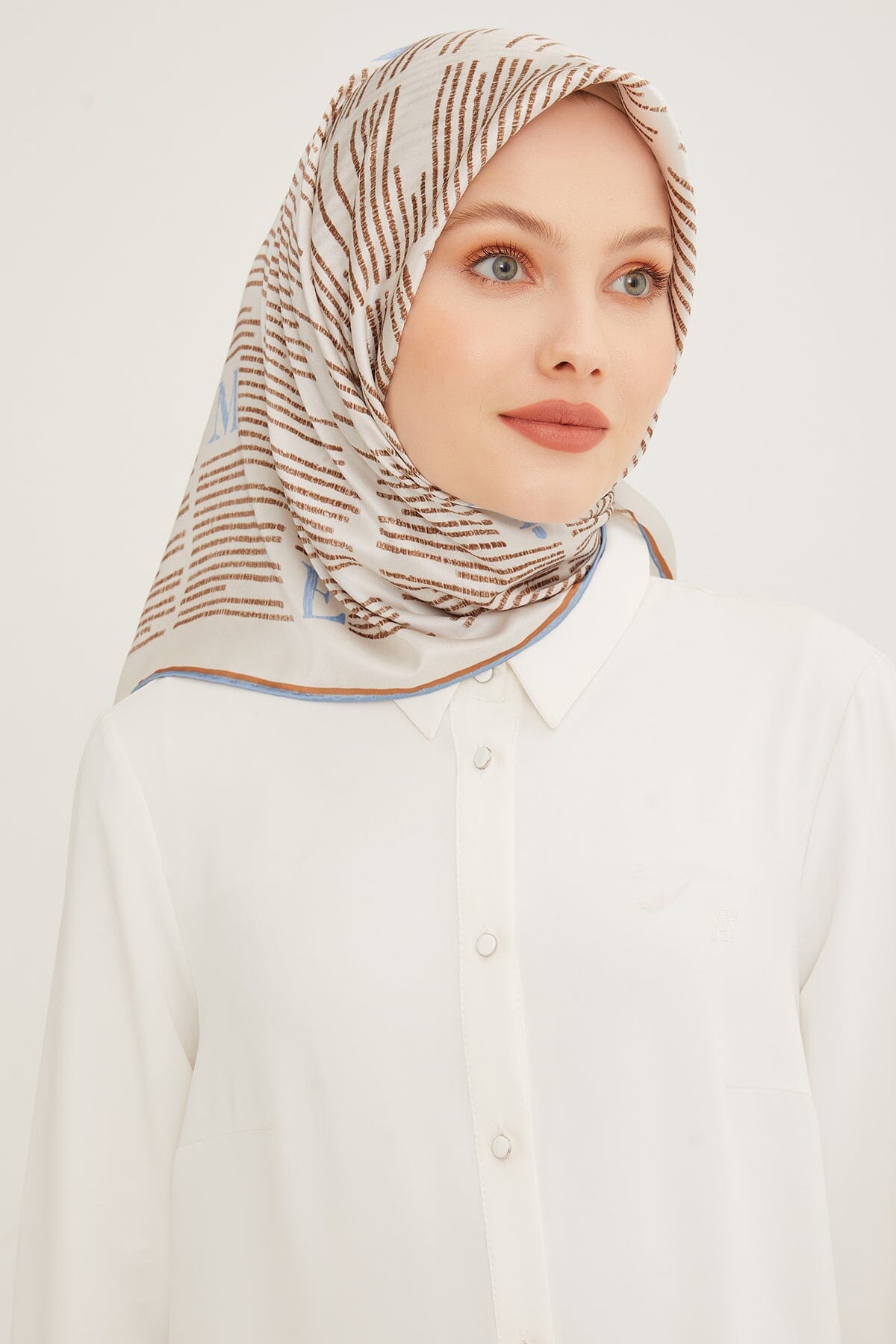 Armine Insta Silk Twill Scarf #2 Silk Hijabs,Armine Armine 