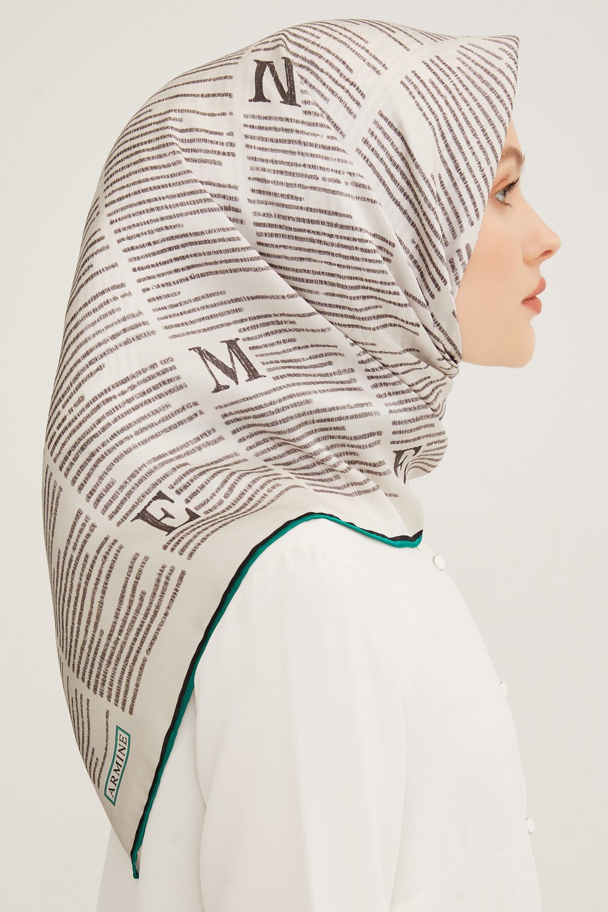 Armine Insta Silk Twill Scarf #7 Silk Hijabs,Armine Armine 