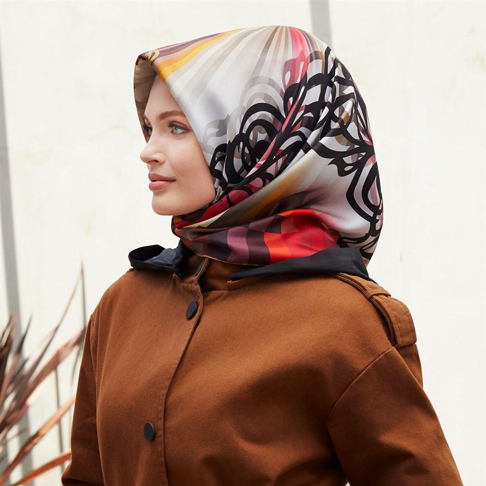 Armine Huda Turkish Silk Scarf No. 33 - Beautiful Hijab Styles