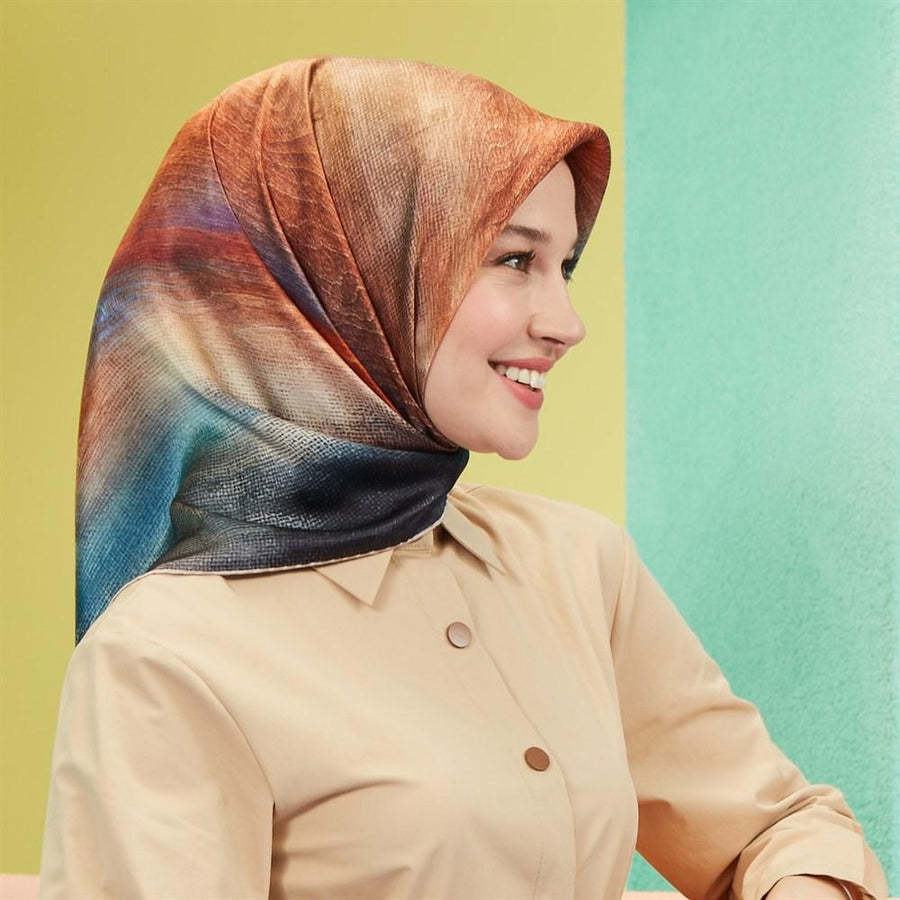 Armine Elvie Silk Twill Scarf No. 1 - Beautiful Hijab Styles