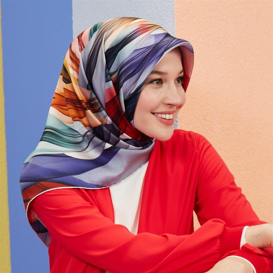 Armine Milda Silk Twill Scarf No. 1 - Beautiful Hijab Styles