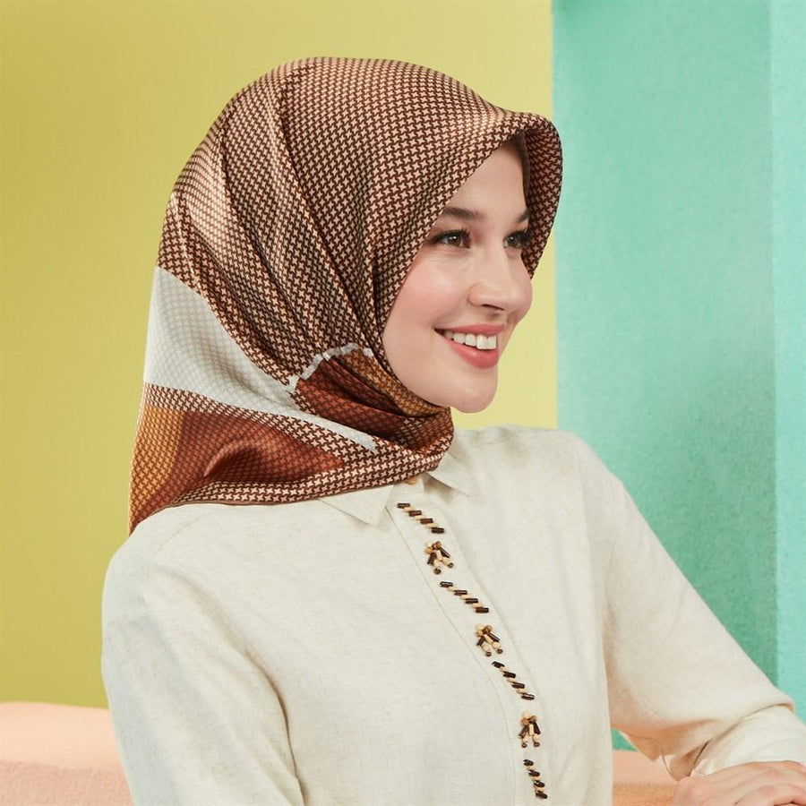 Armine Iconic 100% Silk Scarf No. 1 - Beautiful Hijab Styles