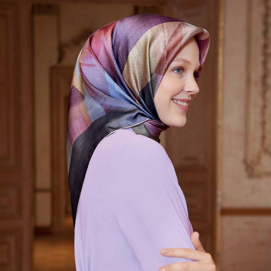 Armine Emily Women Silk Scarf No. 9 - Beautiful Hijab Styles