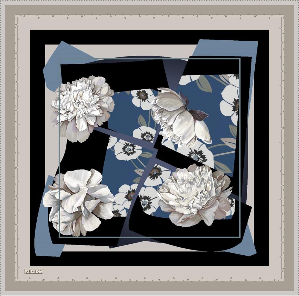 Armine Parsley Silk Hijab Scarf No. 25 - Beautiful Hijab Styles