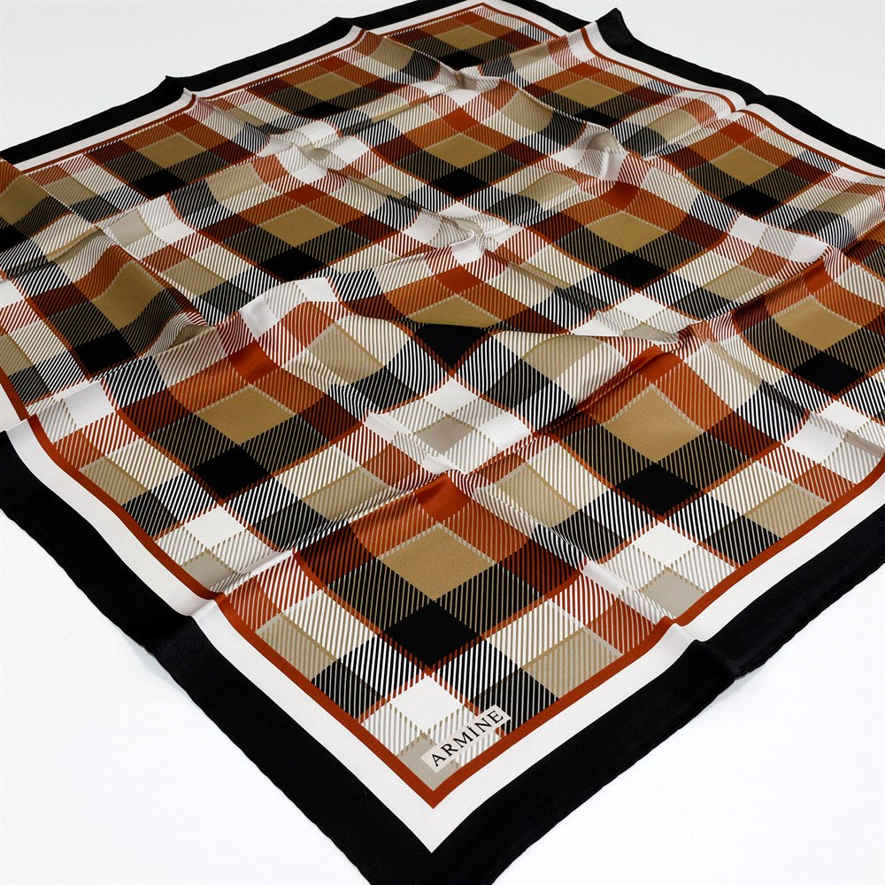 Armine Izzy Turkish Silk Twill Scarf No. 90 Silk Hijabs,Armine Armine 