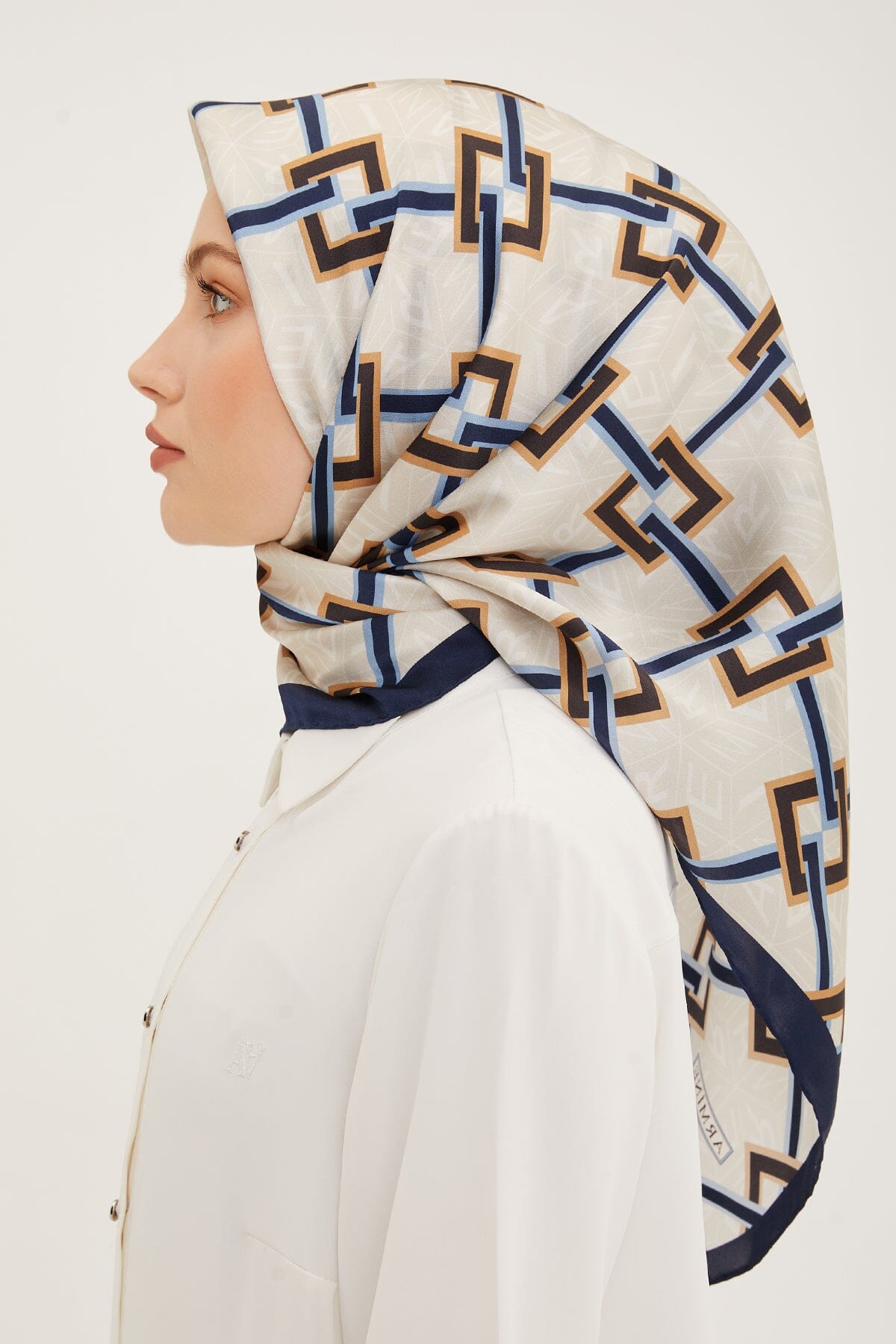 Armine Jacq Modern Silk Scarf #2 Silk Hijabs,Armine Armine 